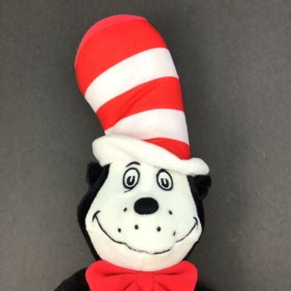 Dr. Seuss The Cat in The Hat Plush Stuffed Animal Toy Kohl's Cares 18" - Picture 3 of 8